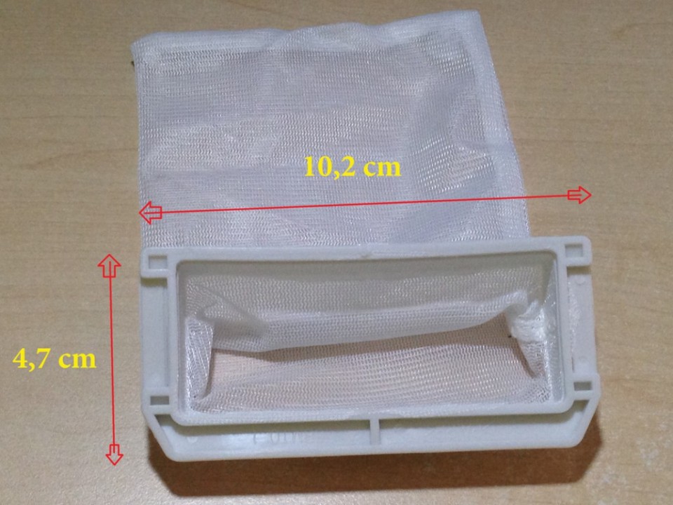 Túi lọc sơ vải trong máy giặt Panasonic 7kg (MSP: 116)